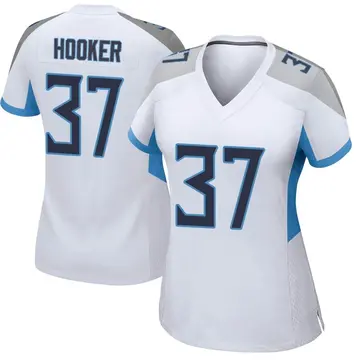 Nike Amani Hooker Women's Game Tennessee Titans White Jersey