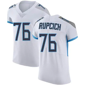 Nike Andrew Rupcich Men's Elite Tennessee Titans White Vapor Untouchable Jersey