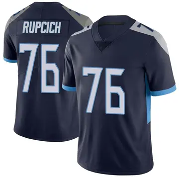 Nike Andrew Rupcich Men's Limited Tennessee Titans Navy Vapor Untouchable Jersey