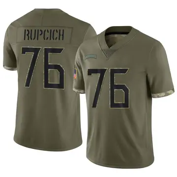 Nike Andrew Rupcich Youth Limited Tennessee Titans Olive 2022 Salute To Service Jersey