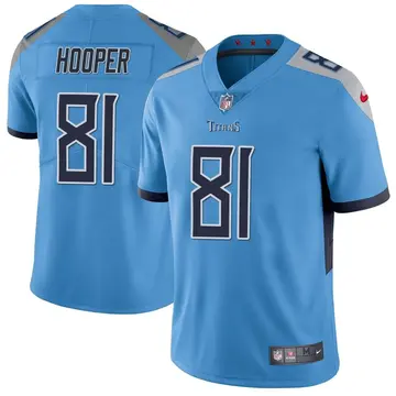 Nike Austin Hooper Men's Limited Tennessee Titans Light Blue Vapor Untouchable Jersey