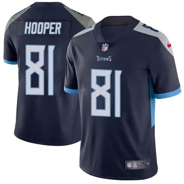 Nike Austin Hooper Men's Limited Tennessee Titans Navy Vapor Untouchable Jersey