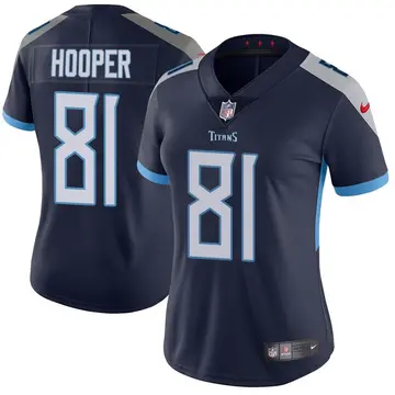 Nike Austin Hooper Women's Limited Tennessee Titans Navy Vapor Untouchable Jersey