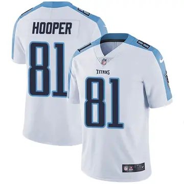 Nike Austin Hooper Youth Limited Tennessee Titans White Vapor Untouchable Jersey