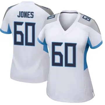 Nike Ben Jones Women's Game Tennessee Titans White Jersey