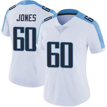Nike Ben Jones Women's Limited Tennessee Titans White Vapor Untouchable Jersey