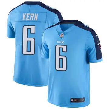 Nike Brett Kern Youth Limited Tennessee Titans Light Blue Color Rush Jersey