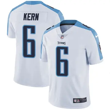 Nike Brett Kern Youth Limited Tennessee Titans White Vapor Untouchable Jersey