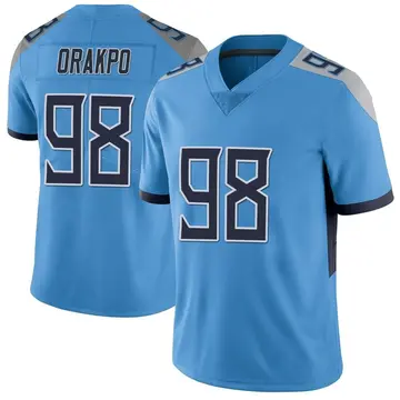 Nike Brian Orakpo Youth Limited Tennessee Titans Light Blue Vapor Untouchable Jersey