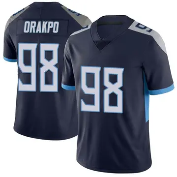 Nike Brian Orakpo Youth Limited Tennessee Titans Navy Vapor Untouchable Jersey