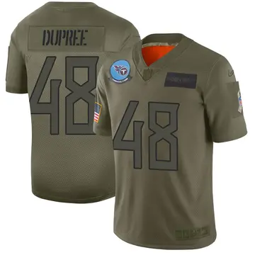 Nike Bud Dupree Men's Limited Tennessee Titans Camo 2019 Salute to Service Jersey