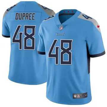 Nike Bud Dupree Men's Limited Tennessee Titans Light Blue Vapor Untouchable Jersey