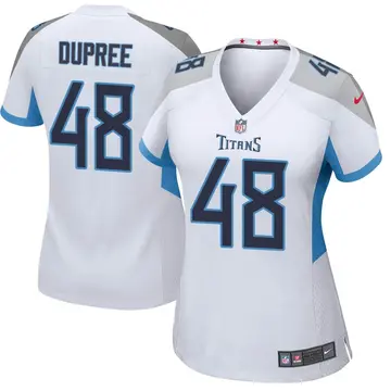 Nike Bud Dupree Women's Game Tennessee Titans White Jersey