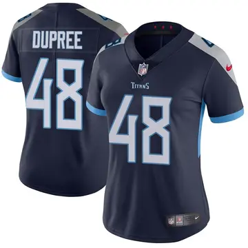 Nike Bud Dupree Women's Limited Tennessee Titans Navy Vapor Untouchable Jersey