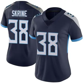 Nike Buster Skrine Women's Limited Tennessee Titans Navy Vapor Untouchable Jersey