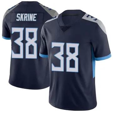 Nike Buster Skrine Youth Limited Tennessee Titans Navy Vapor Untouchable Jersey