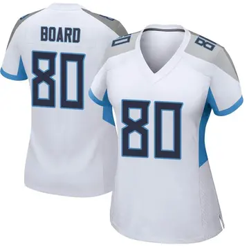 Nike C.J. Board Women's Game Tennessee Titans White Jersey