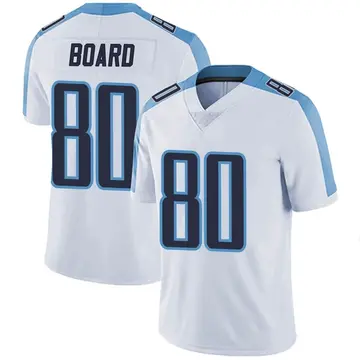 Nike C.J. Board Youth Limited Tennessee Titans White Vapor Untouchable Jersey