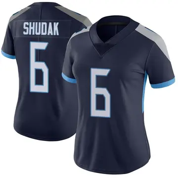 Nike Caleb Shudak Women's Limited Tennessee Titans Navy Vapor Untouchable Jersey