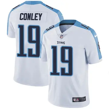 Nike Chris Conley Youth Limited Tennessee Titans White Vapor Untouchable Jersey