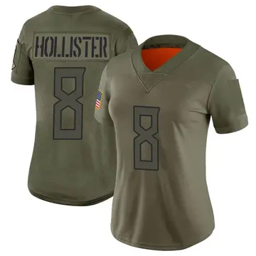 Nike Cody Hollister Women's Limited Tennessee Titans Camo 2019 Salute to Service Jersey