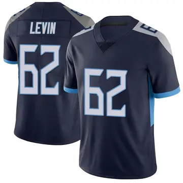 Nike Corey Levin Youth Limited Tennessee Titans Navy Vapor Untouchable Jersey
