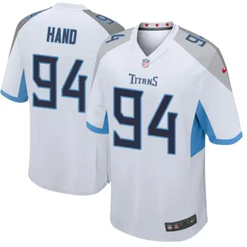 Nike Da'Shawn Hand Youth Game Tennessee Titans White Jersey