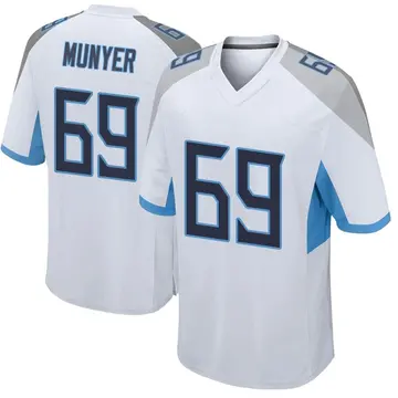 Nike Daniel Munyer Youth Game Tennessee Titans White Jersey