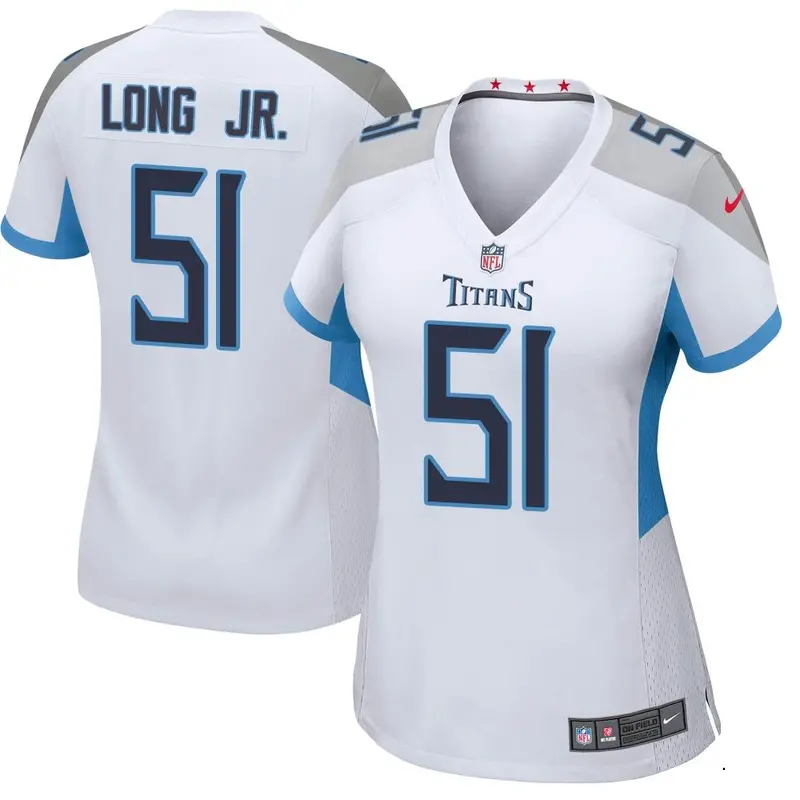 Nike David Long Jr. Women's Game Tennessee Titans White Jersey