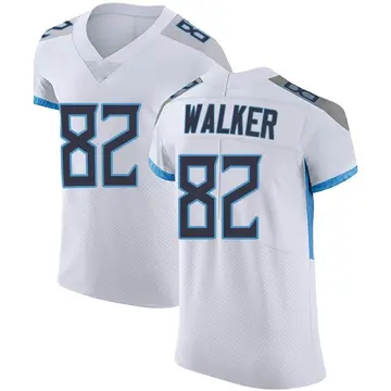 Nike Delanie Walker Men's Elite Tennessee Titans White Vapor Untouchable Jersey