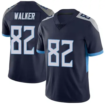 Nike Delanie Walker Men's Limited Tennessee Titans Navy Vapor Untouchable Jersey