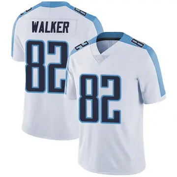 Nike Delanie Walker Men's Limited Tennessee Titans White Vapor Untouchable Jersey