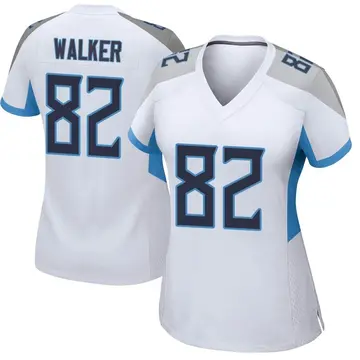 Nike Delanie Walker Women's Game Tennessee Titans White Jersey