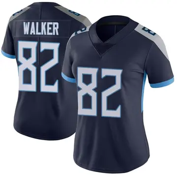 Nike Delanie Walker Women's Limited Tennessee Titans Navy Vapor Untouchable Jersey