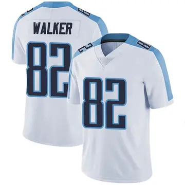 Nike Delanie Walker Youth Limited Tennessee Titans White Vapor Untouchable Jersey