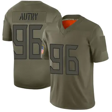Nike Denico Autry Youth Limited Tennessee Titans Camo 2019 Salute to Service Jersey