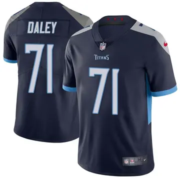 Nike Dennis Daley Men's Limited Tennessee Titans Navy Vapor Untouchable Jersey