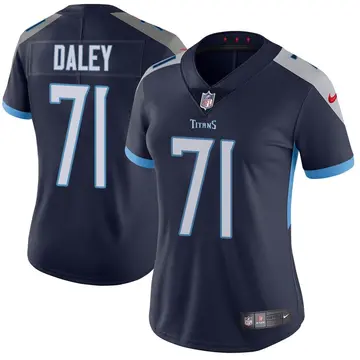Nike Dennis Daley Women's Limited Tennessee Titans Navy Vapor Untouchable Jersey