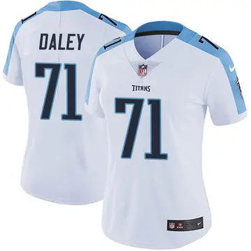 Nike Dennis Daley Women's Limited Tennessee Titans White Vapor Untouchable Jersey
