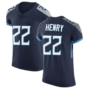 Nike Derrick Henry Men's Elite Tennessee Titans Navy Vapor Untouchable Jersey