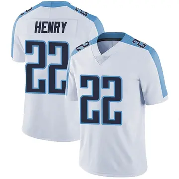Nike Derrick Henry Men's Limited Tennessee Titans White Vapor Untouchable Jersey
