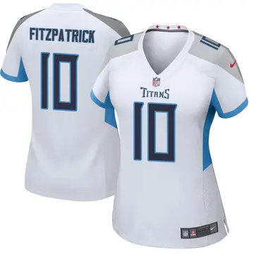 Nike Dez Fitzpatrick Women's Game Tennessee Titans White Jersey