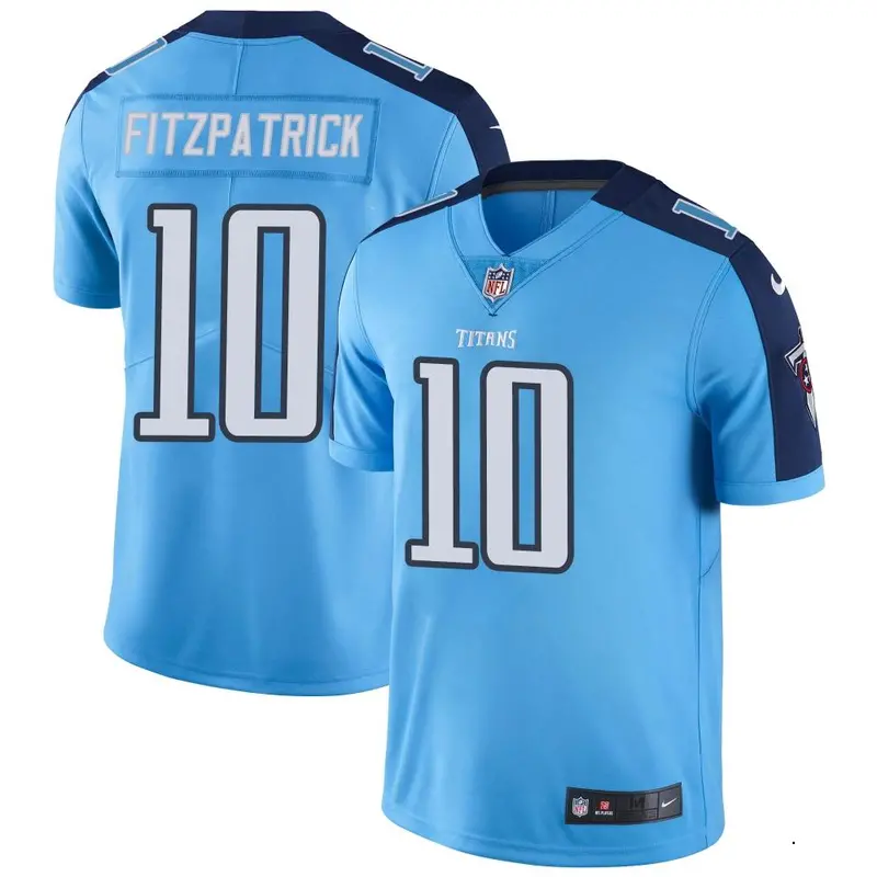 Nike Dez Fitzpatrick Youth Limited Tennessee Titans Light Blue Color Rush Jersey