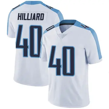 Nike Dontrell Hilliard Youth Limited Tennessee Titans White Vapor Untouchable Jersey