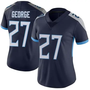 Nike Eddie George Women's Limited Tennessee Titans Navy Vapor Untouchable Jersey