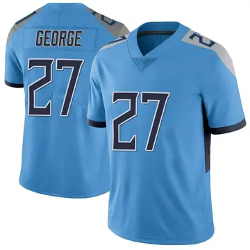 Nike Eddie George Youth Limited Tennessee Titans Light Blue Vapor Untouchable Jersey