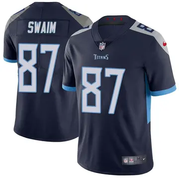 Nike Geoff Swaim Youth Limited Tennessee Titans Navy Vapor Untouchable Jersey