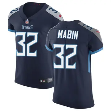 Nike Greg Mabin Men's Elite Tennessee Titans Navy Vapor Untouchable Jersey