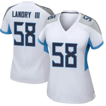 Nike Harold Landry III Women's Game Tennessee Titans White Jersey