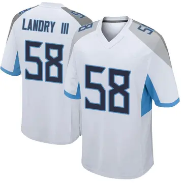 Nike Harold Landry III Youth Game Tennessee Titans White Jersey